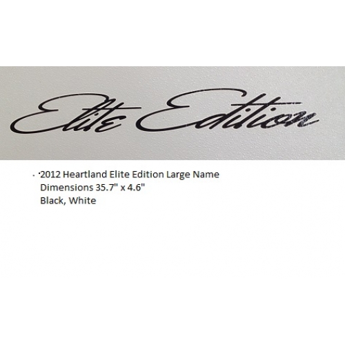 Heartland 2012 Elite Edition - Large Name